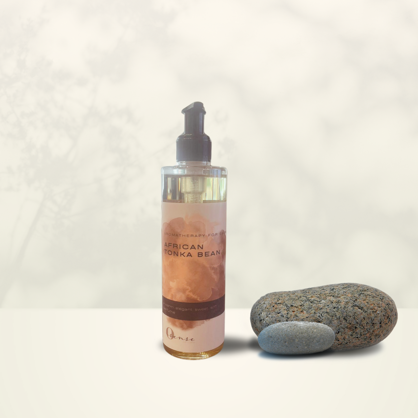 The Aromatherapy for Sauna - Sense the African Tonka bean. A warm, elegant, soft sweet relaxing perfume.