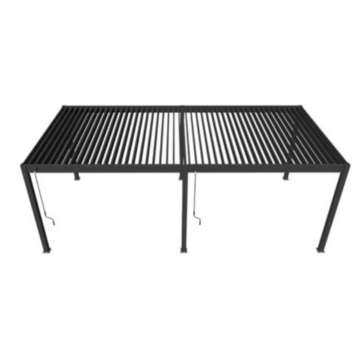 Orion overkapping – 3.6 x 7.2 meter – antraciet