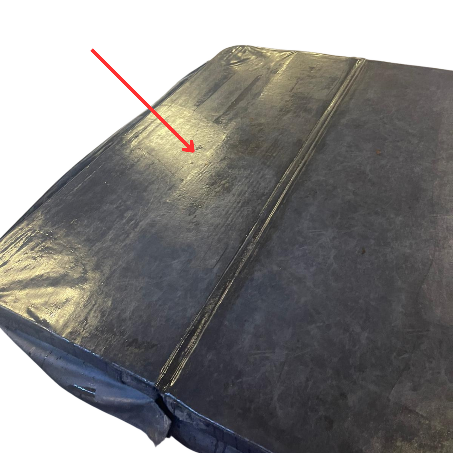 Outlet - Deel 1 en 3 Cover voor Zwemspa 590 * 230- grijs - Barst isimo - NR3