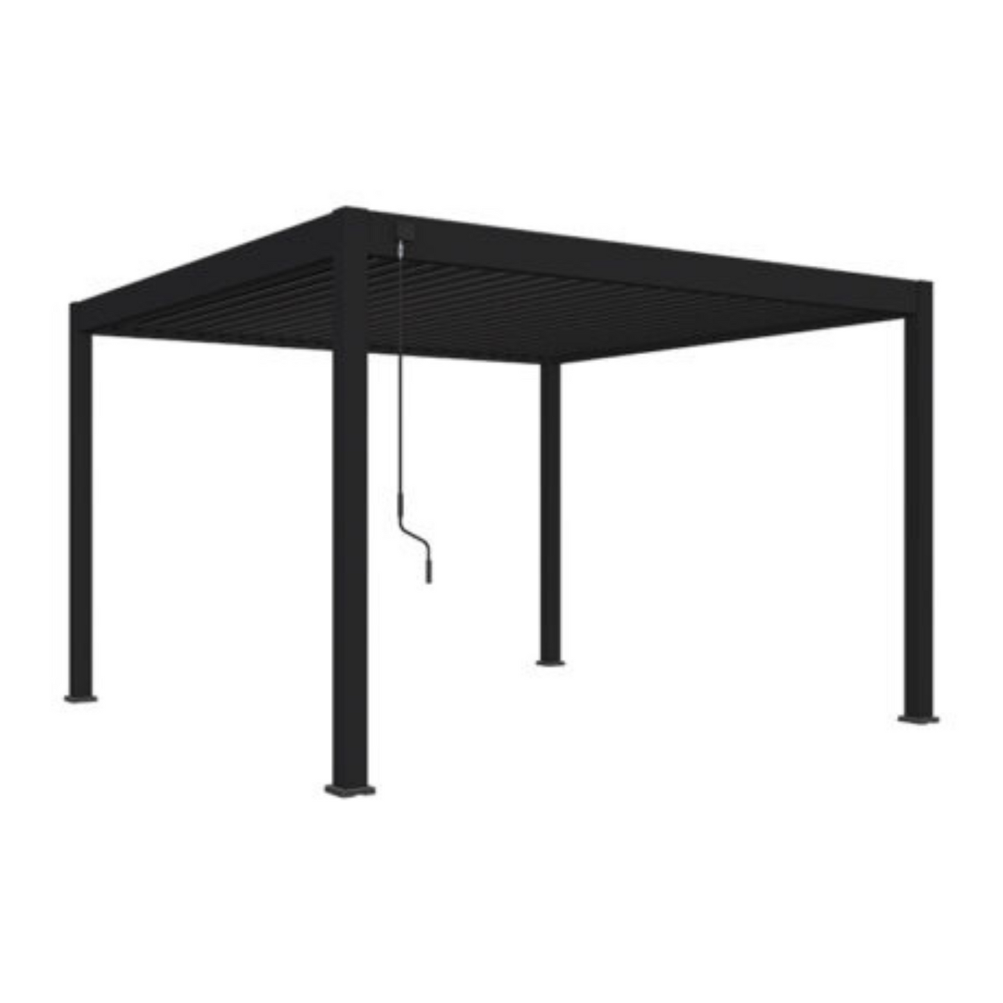 Orion overkapping – 3,6 x 4 meter – antraciet