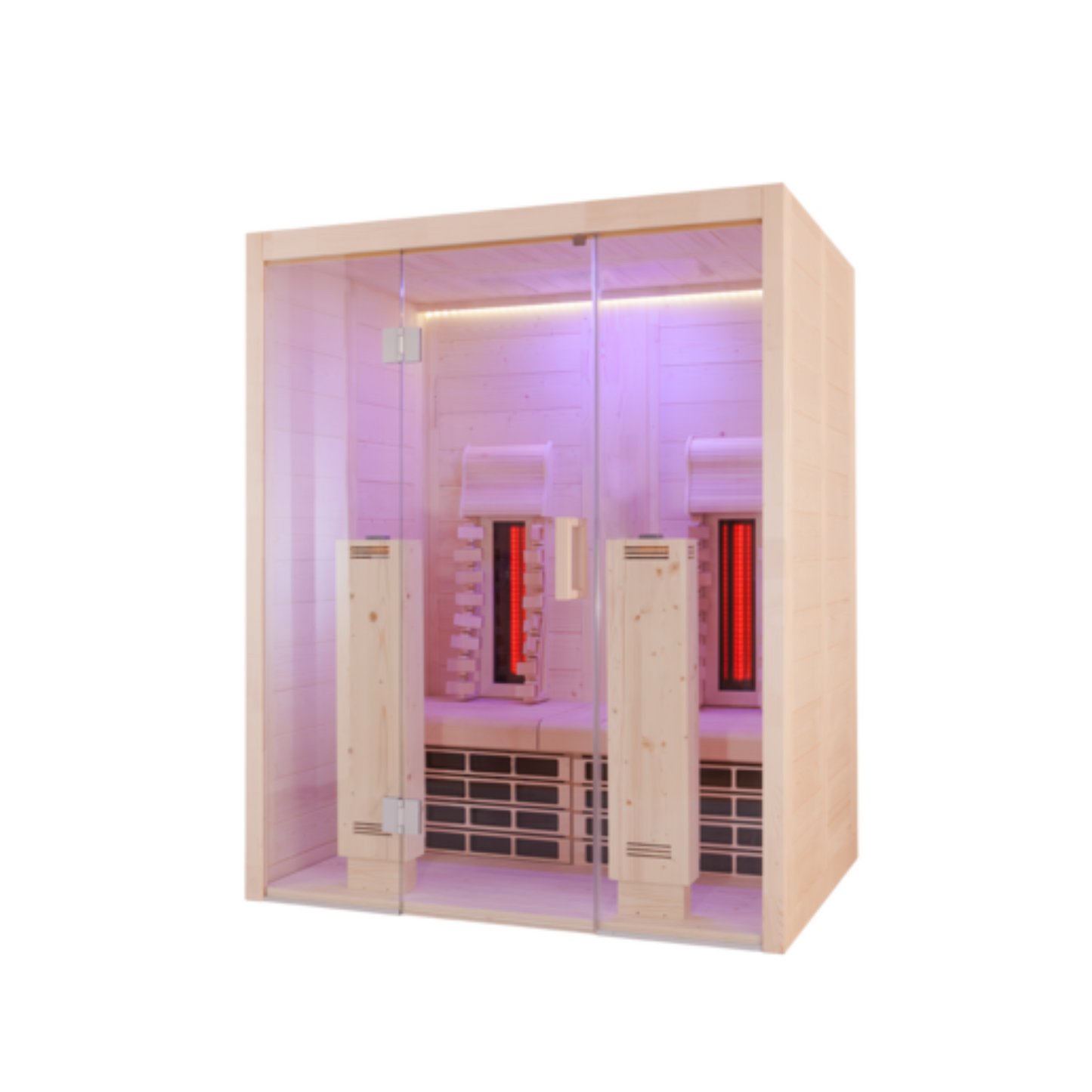 Outlet - Showroommodel - Harvia Vitamy Infrarood Cabine 1640 x 1250 x 2020 mm (WxDxH)