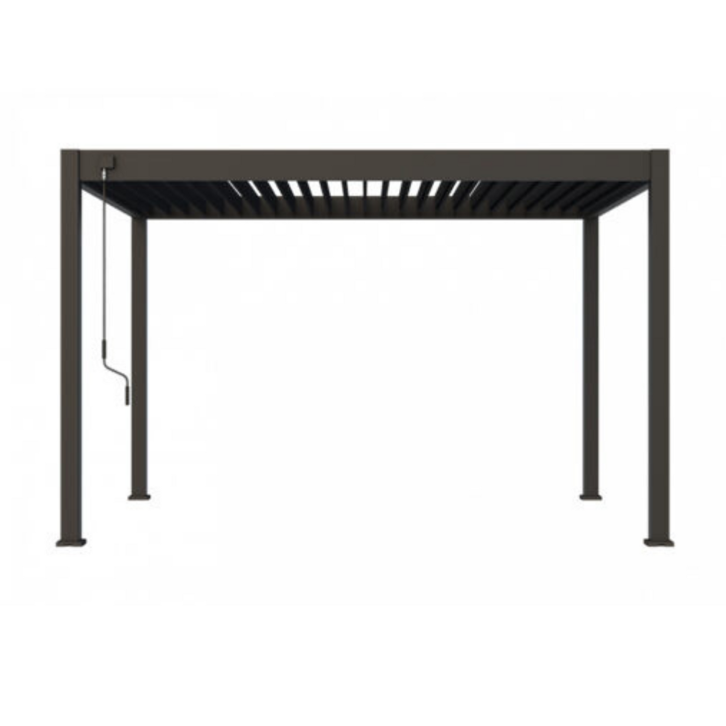 Orion overkapping – 3 x 4 meter – antraciet