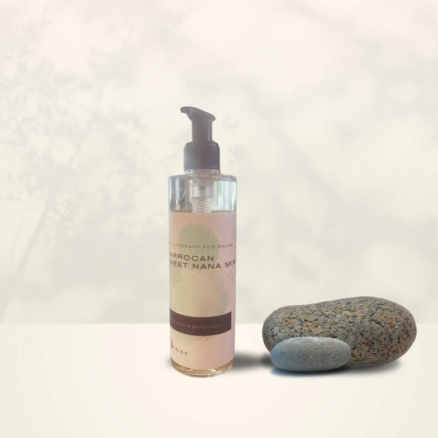 The Aromatherapy for Sauna - Sense the Maroccan Sweet Nana Mint. Free the mind & get focused.