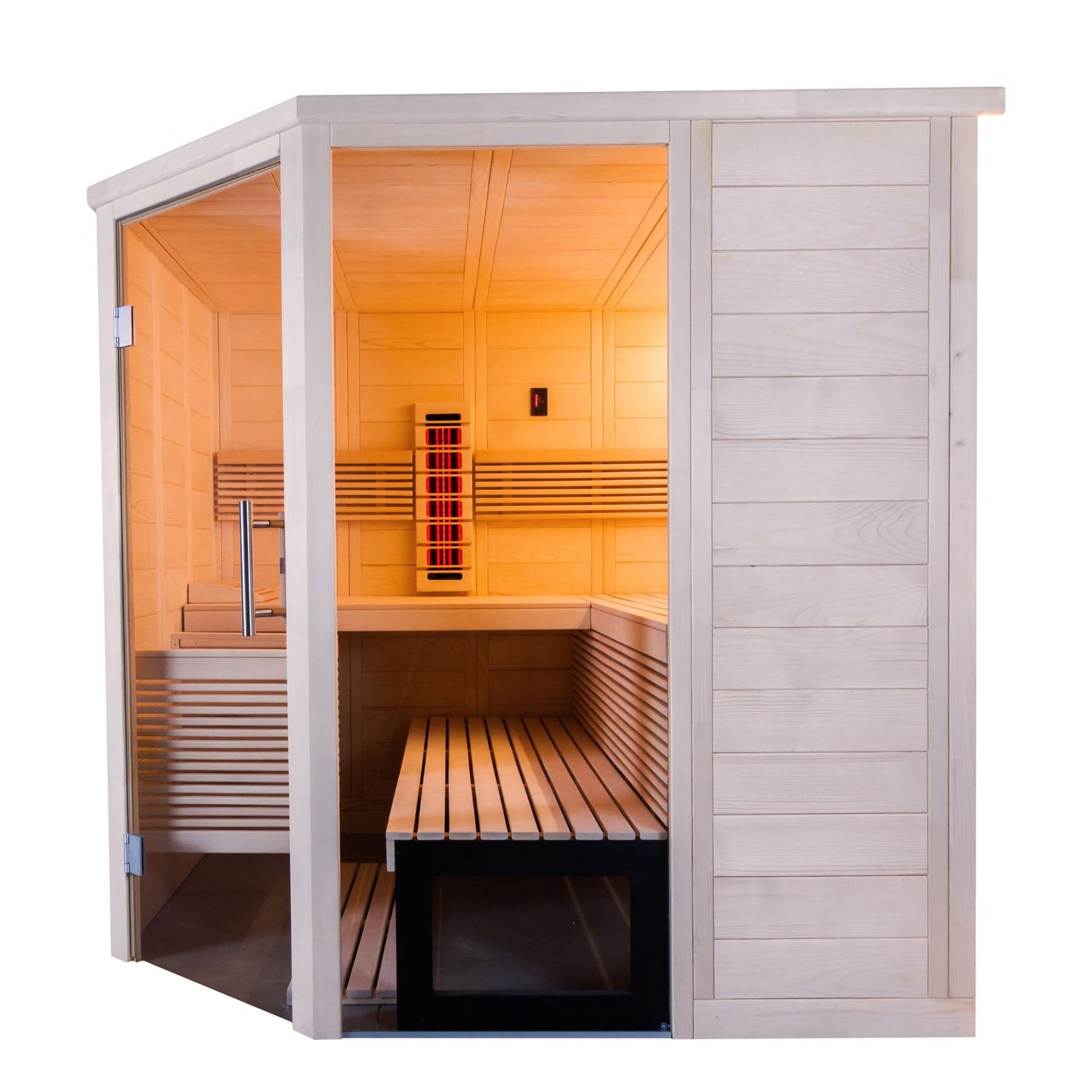 Sauna Himalaya incl Infra+ 3afmetingen