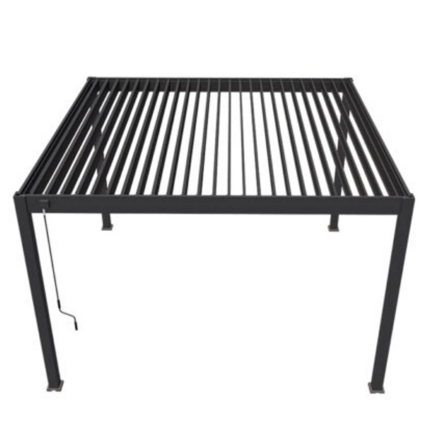 Horizon overkapping – 4 x 4 meter – antraciet