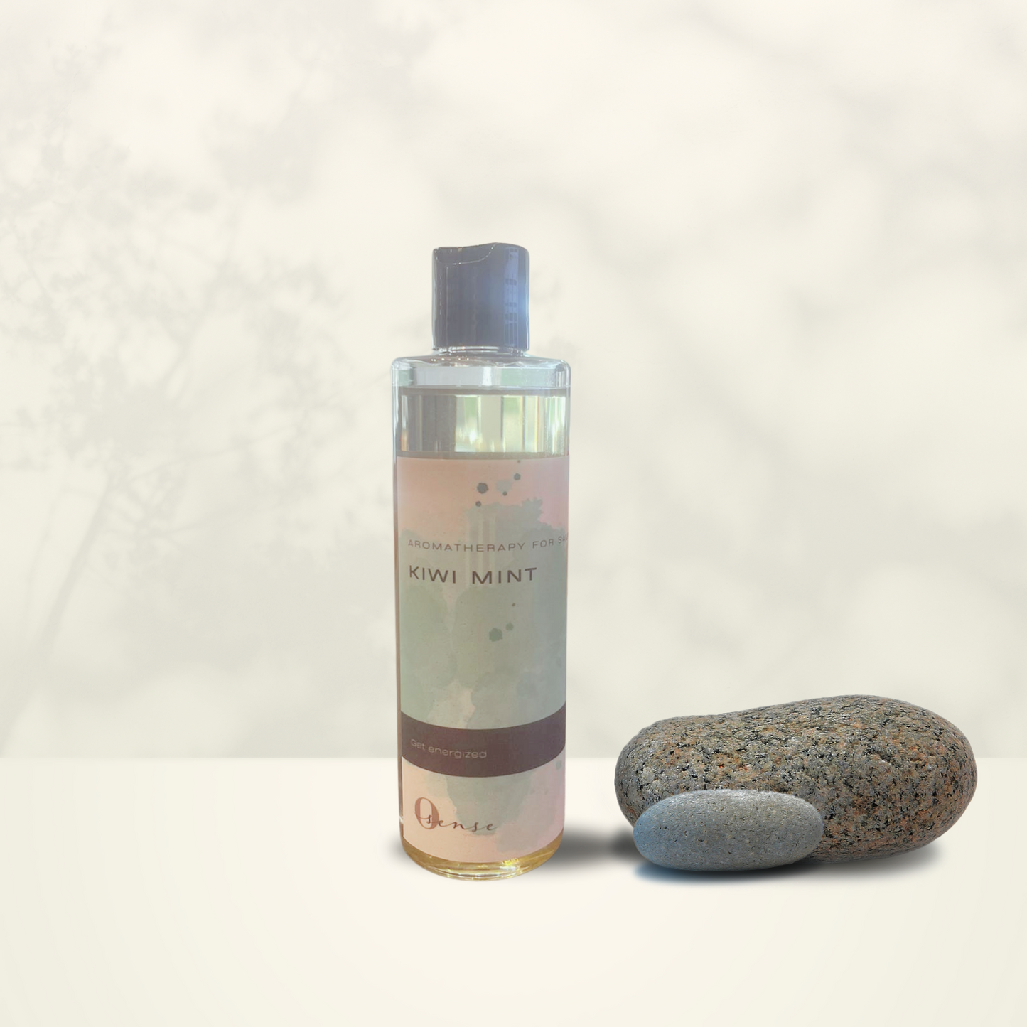 The Aromatherapy for Sauna - Sense Kiwi mixed with Mint. Get energized en feel refreshed.