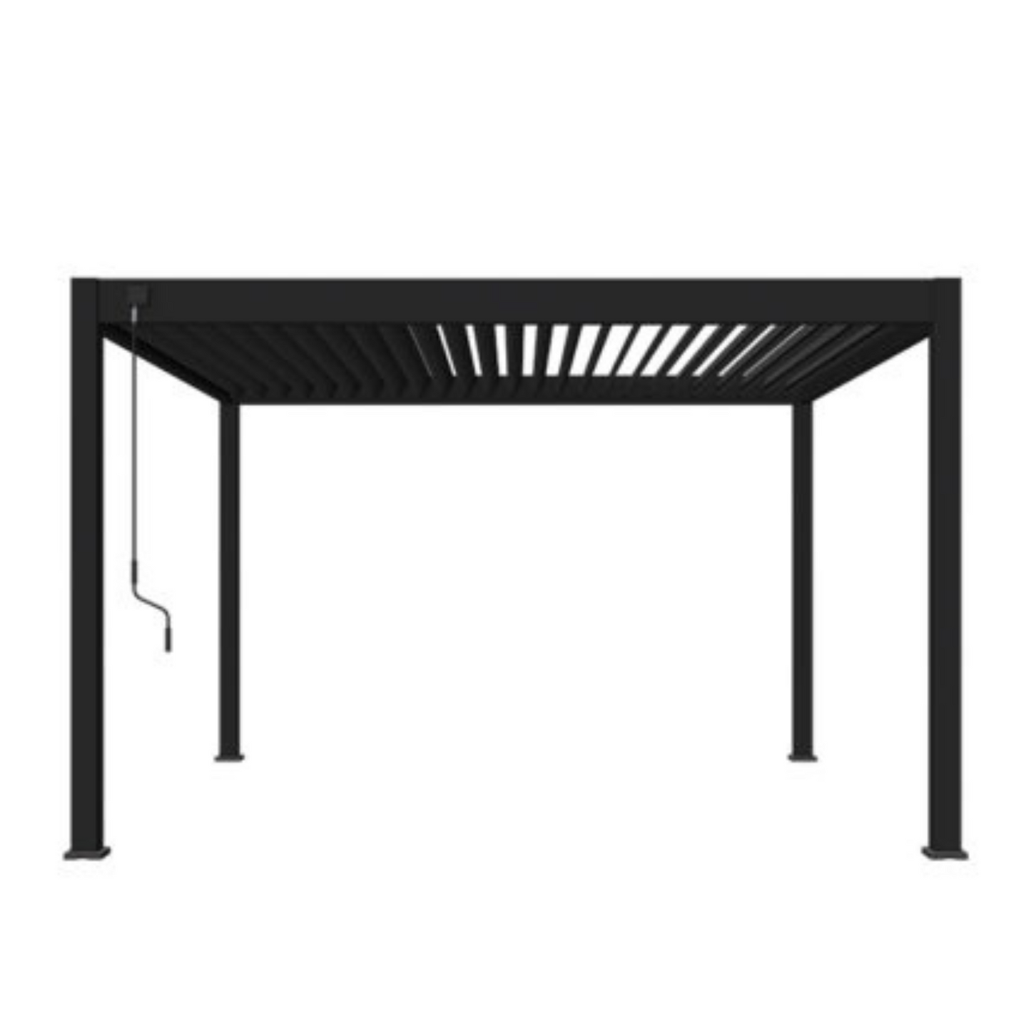 Orion overkapping – 3,6 x 4 meter – antraciet
