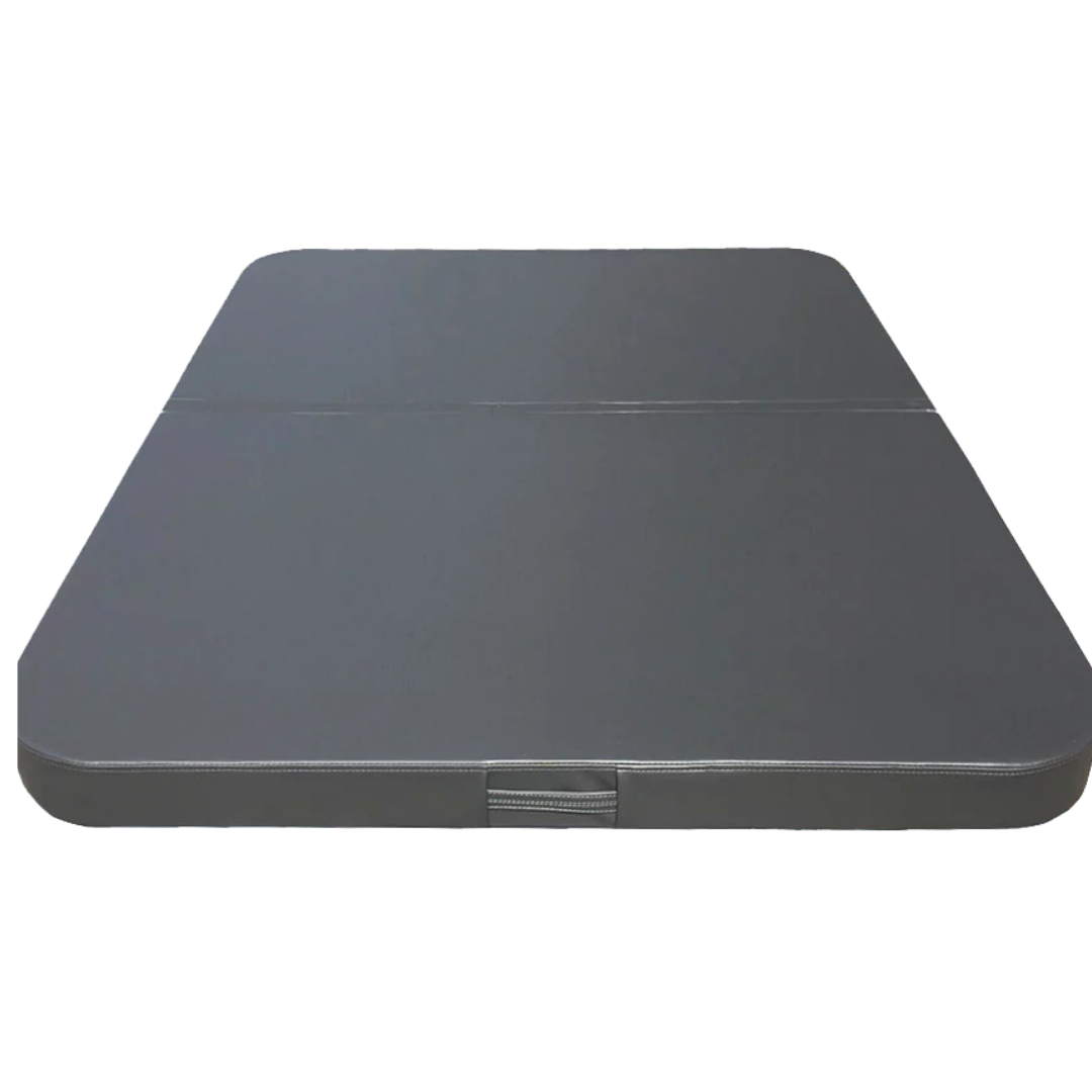 Outlet - Cover voor Jacuzzi 215*215 - Charcoal - verkleuring en verduring van flappen - NR9