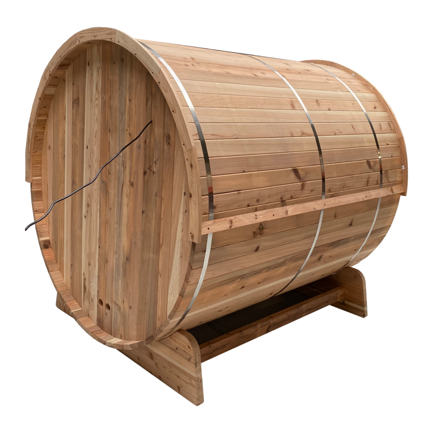 Barrel sauna - Ceder hout - Gesloten achterkant - Verschillende formaten