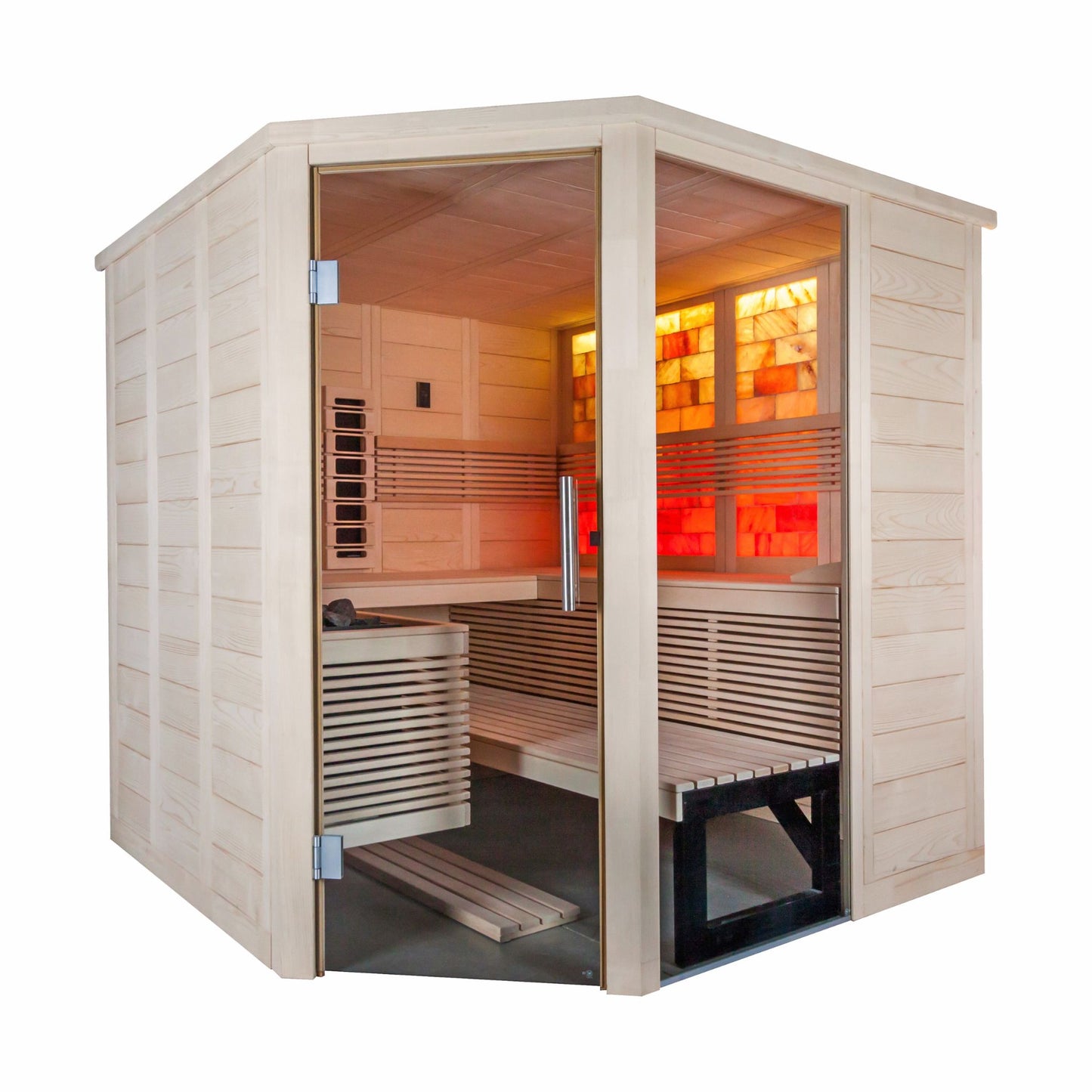 Sauna Himalaya incl Infra+ 3afmetingen