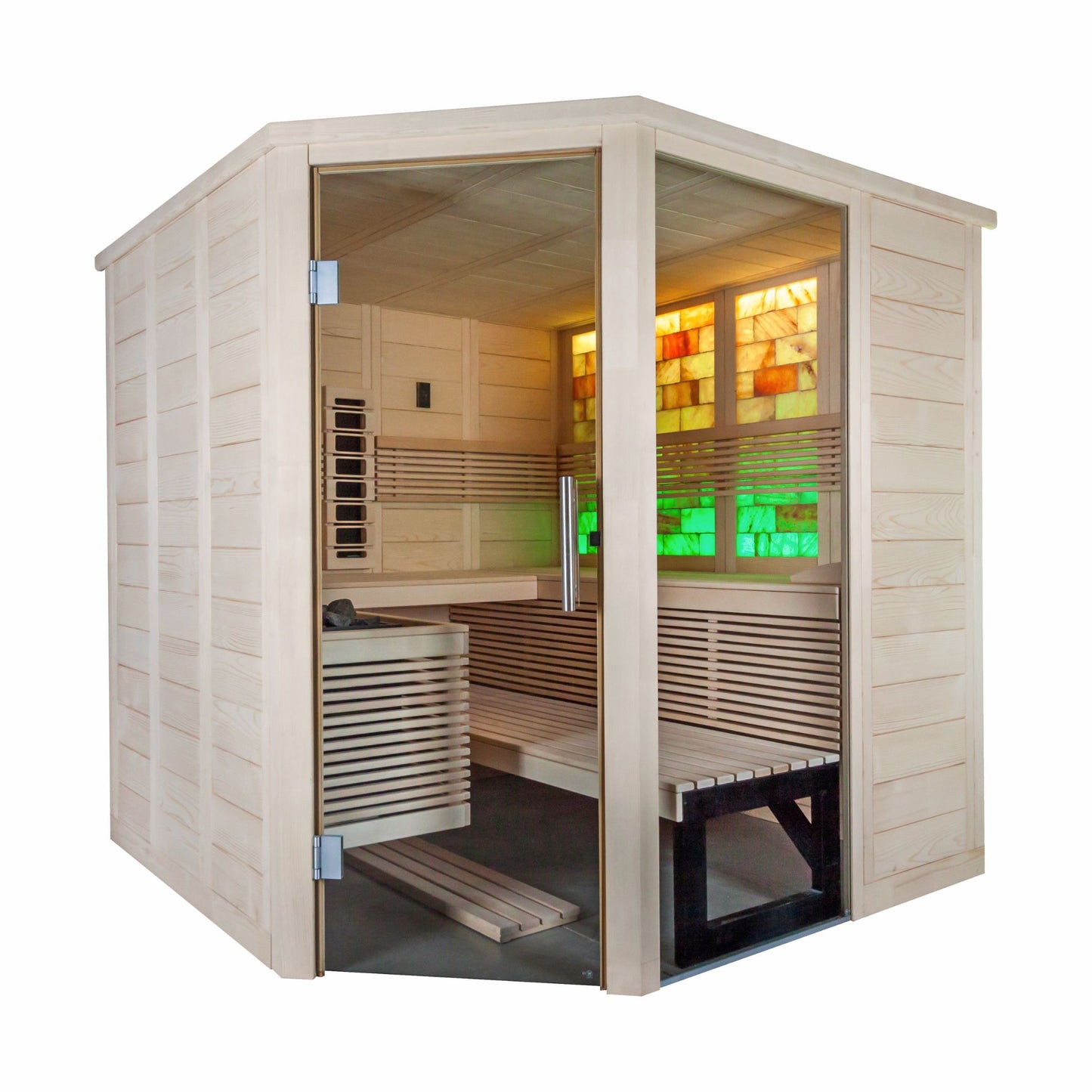 Sauna Himalaya incl Infra+ 3afmetingen