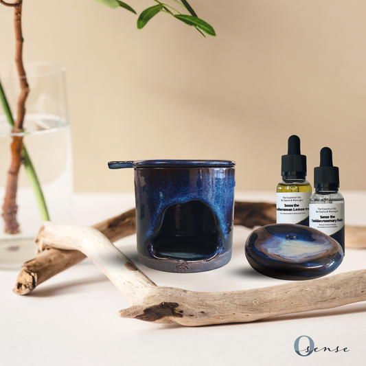 Aromaverspreider en massageolie verwarmer