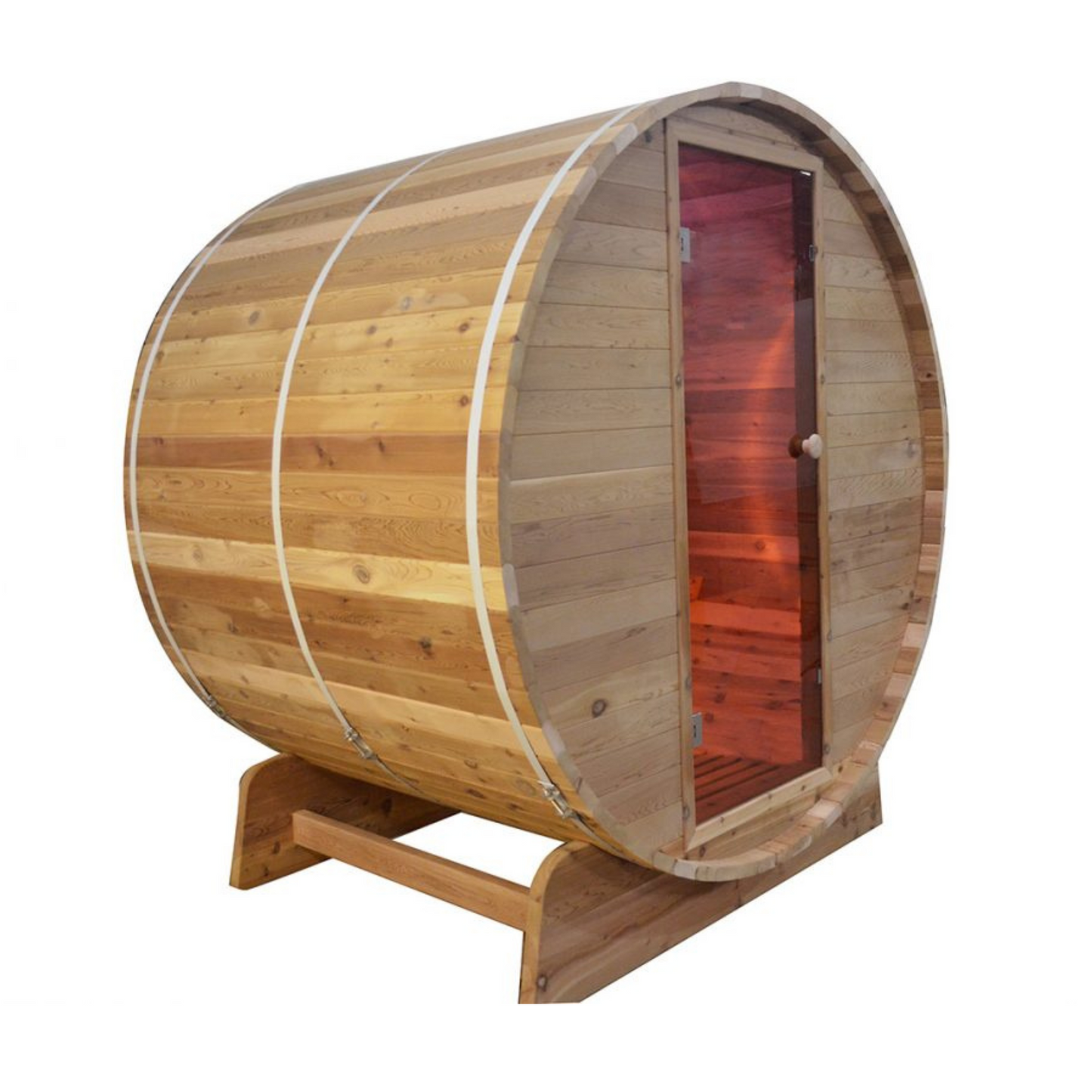 infrarood sauna - Barrel sauna Knotty