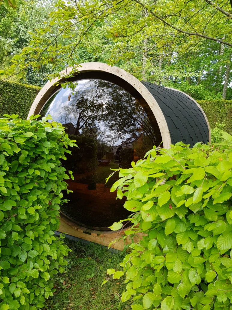 Barrel sauna - TR230-X panoramic