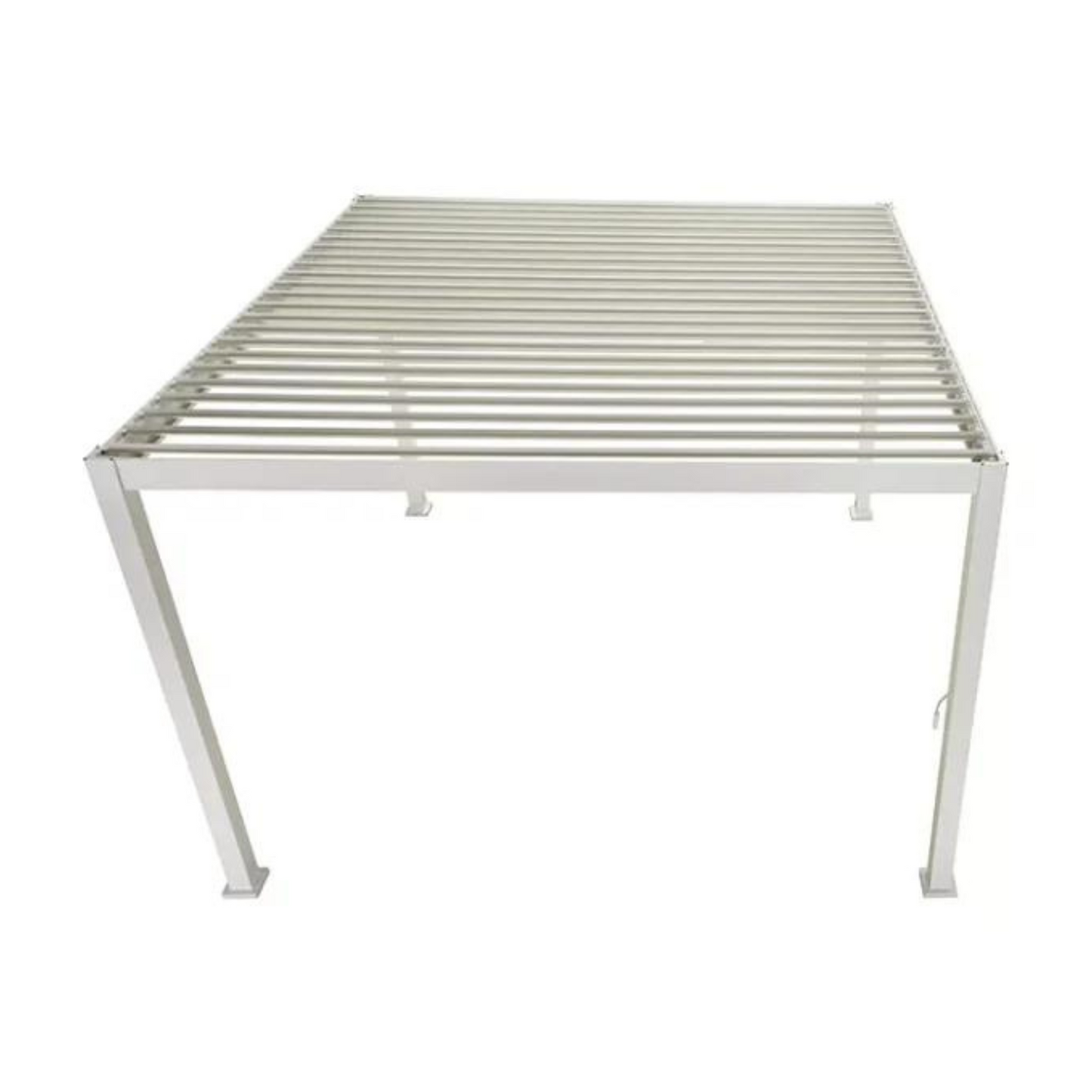 Overkappingen - Mirador overkapping – 3×4 meter – wit- Mirador