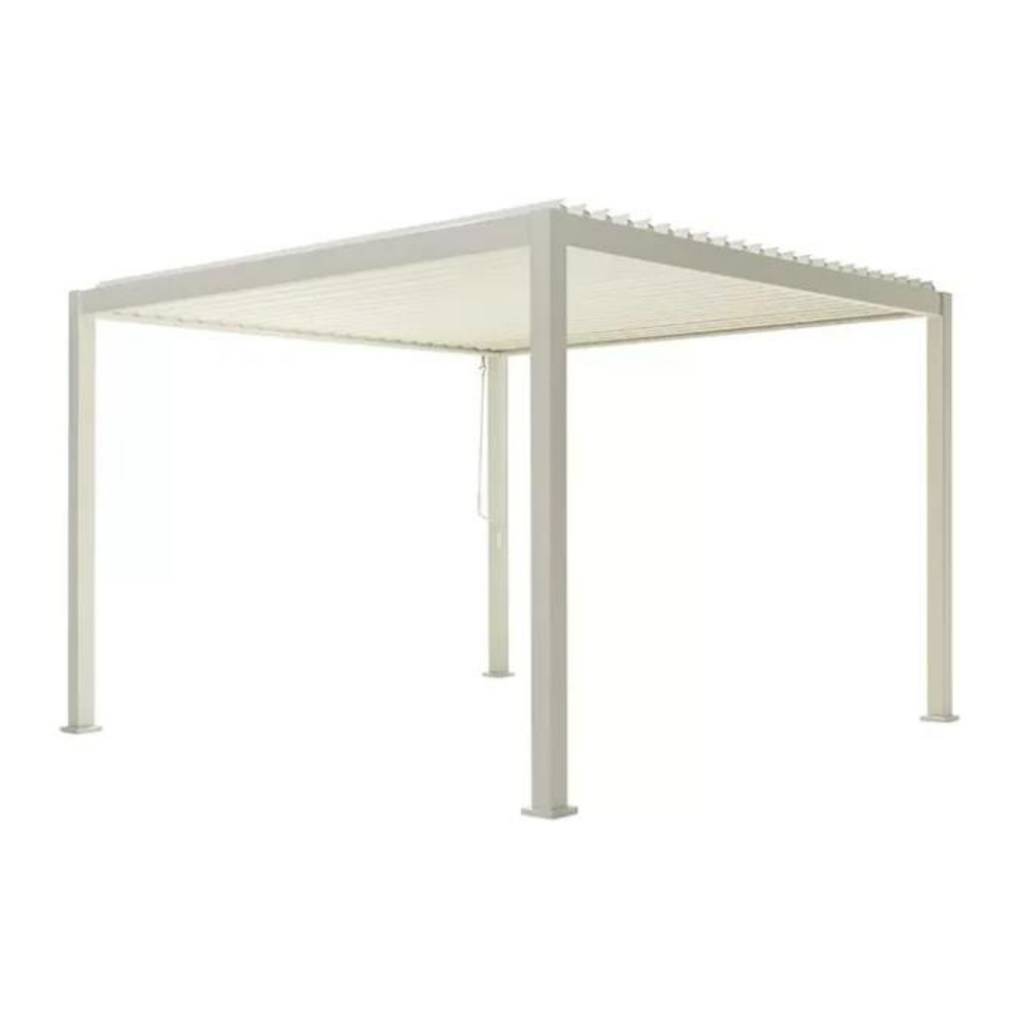 Overkappingen - Mirador overkapping – 3×4 meter – wit- Mirador